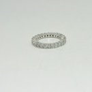 ESTATE 1.89CT DIAMOND ETERNITY BAND 14KT WHITE GOLD