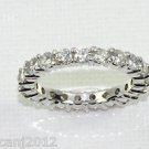 2.10 ct Diamond 14kt Gold Eternity Band Ring