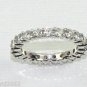 2.10 ct Diamond 14kt Gold Eternity Band Ring