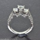Estate 1.50 ct Diamond 14kt Gold Engagement Ring