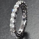 2.05 ct Diamond Eternity 14kt Gold Band Ring