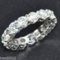 Vintage 5.05 ct Diamond 14kt Gold Eternity Band Ring