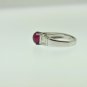 MAGNIFICENT 2.65 CT DIAMOND AND GEM DRESSY RING IN 18 KT WHITE GOLD