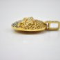 DESIGNER UNIQUE ART IN 18 KT & DIAMONDS SWIMMING DOLPHIN PENDANT