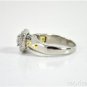 1.46 CT DIAMOND ESTATE RING IN PLATINUM AND 18 KT GOLD