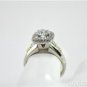 1.46 CT DIAMOND ESTATE RING IN PLATINUM AND 18 KT GOLD