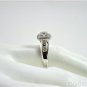 1.46 CT DIAMOND ESTATE RING IN PLATINUM AND 18 KT GOLD
