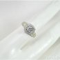1.46 CT DIAMOND ESTATE RING IN PLATINUM AND 18 KT GOLD