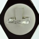 GORGEOUS 0.30CT DIAMOND LADIES RING 14KT SOLID WHITE GOLD