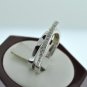 GORGEOUS 0.30CT DIAMOND LADIES RING 14KT SOLID WHITE GOLD