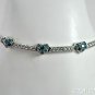 5.50 CT DIAMOND ITALIAN 18K BRACELET TECH LINE.