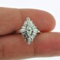 VINTAGE 0.95 CT DIAMOND BALERINA 14K GOLD RING