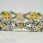 CUSTOM MADE 7.01 CT DIAMOND LUXURIOUS  LADY'S BRACELET IN 18 KT GOLD