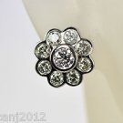 LUXURIOUS PAIR 2.50 CT DIAMOND AND 18 KT GOLD EARRING