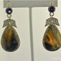 70CT DIAMONDS & GEMSTONES ESTATE EARRINGS IN 14KT GOLD