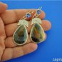70CT DIAMONDS & GEMSTONES ESTATE EARRINGS IN 14KT GOLD