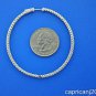 3.25CT DIAMOND HOOP EARRINGS - 2" - 14KT WHITE GOLD