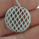 UNUSUAL 1.25CT DIAMONDS PENDANT 18KT SOLID WHITE GOLD
