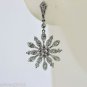 Retro 14 kt Gold & 0.50 ct Diamond Pair of Earrings