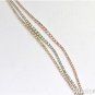 NEW 8.75 CT DIAMOND TRINITY BRACELET IN 14 KT GOLD