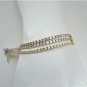 NEW 8.75 CT DIAMOND TRINITY BRACELET IN 14 KT GOLD