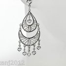 Estate 14 kt Gold Filigree Pair of Earrings