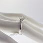 ESTATE 1.06 CT DIAMOND LUXURIOUS RING IN 18 KT WHITE GOLD.