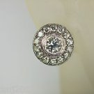 Estate 3.60 ct Diamond Earring in 14 kt Gold