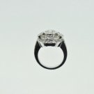 EXQUISITE 2.40CTs DIAMOND LADIES RING 18KT SOLID WHITE GOLD 11.10 GRAMS