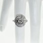 EXQUISITE 2.40CTs DIAMOND LADIES RING 18KT SOLID WHITE GOLD 11.10 GRAMS