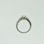 1.41CTs DIAMOND ENGAGEMENT RING 18KT SOLID WHITE GOLD