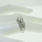 1.41CTs DIAMOND ENGAGEMENT RING 18KT SOLID WHITE GOLD