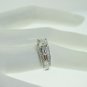 1.41CTs DIAMOND ENGAGEMENT RING 18KT SOLID WHITE GOLD