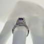 MAGNIFICENT 3.60 CT DIAMOND AND TANZANITE 14K GOLD COCKTAIL RING