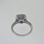 MAGNIFICENT 3.60 CT DIAMOND AND TANZANITE 14K GOLD COCKTAIL RING