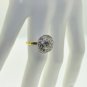 ESTATE 1.60 CT DIAMOND RING IN 14 KT WITE GOLD