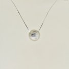 GORGEOUS 14K  BALL PENDANT WITH 0.75 CT DIAMONDS