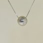 GORGEOUS 14K BALL PENDANT WITH 0.75 CT DIAMONDS