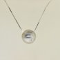 GORGEOUS 14K BALL PENDANT WITH 0.75 CT DIAMONDS