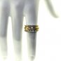 FANCY 18K BAND WITH 1.25 CT DIAMONDS