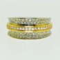FANCY 18K BAND WITH 1.25 CT DIAMONDS