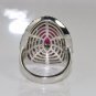 Estate Ruby & Diamond 14 kt Gold Cocktail Ring