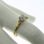Retro Vintage 0.90 ct European-Cut Diamond Ring in 14 kt Gold