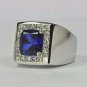 NEW 18KT MENS RING WITH 9.93 CT DIAMOND AND TANZANITE