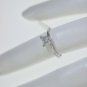 SOLITAIRE 0.70CT DIAMOND PRINCESS CUT SET IN SOLID PLATINUM