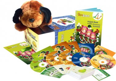 Russian for Kids - PetraLingua Russian Language Course for Children: DVDs, CDs, Activity Book
