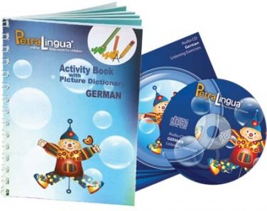 PetraLingua German for Kids - Course Activity Book with Audio CD