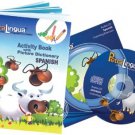 PetraLingua Spanish for Kids - Course Activity Book with Audio CD