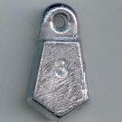 3 oz.FLAT BANK WEIGHTS 10 PER PACK BY S & J's TACKLE BOX