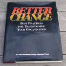 Better Change by The Price Waterhouse Change Integration Team